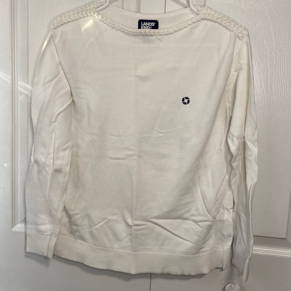 Lands Ends Chase Bank Women Sweater